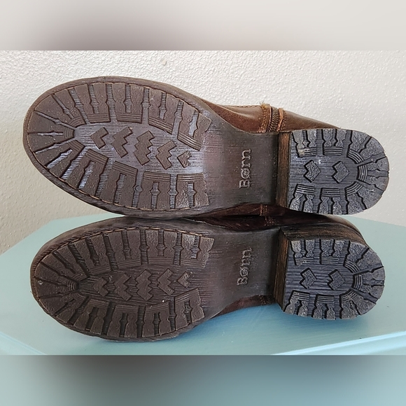 Born Brown Heeled Boots - Picture 8 of 11